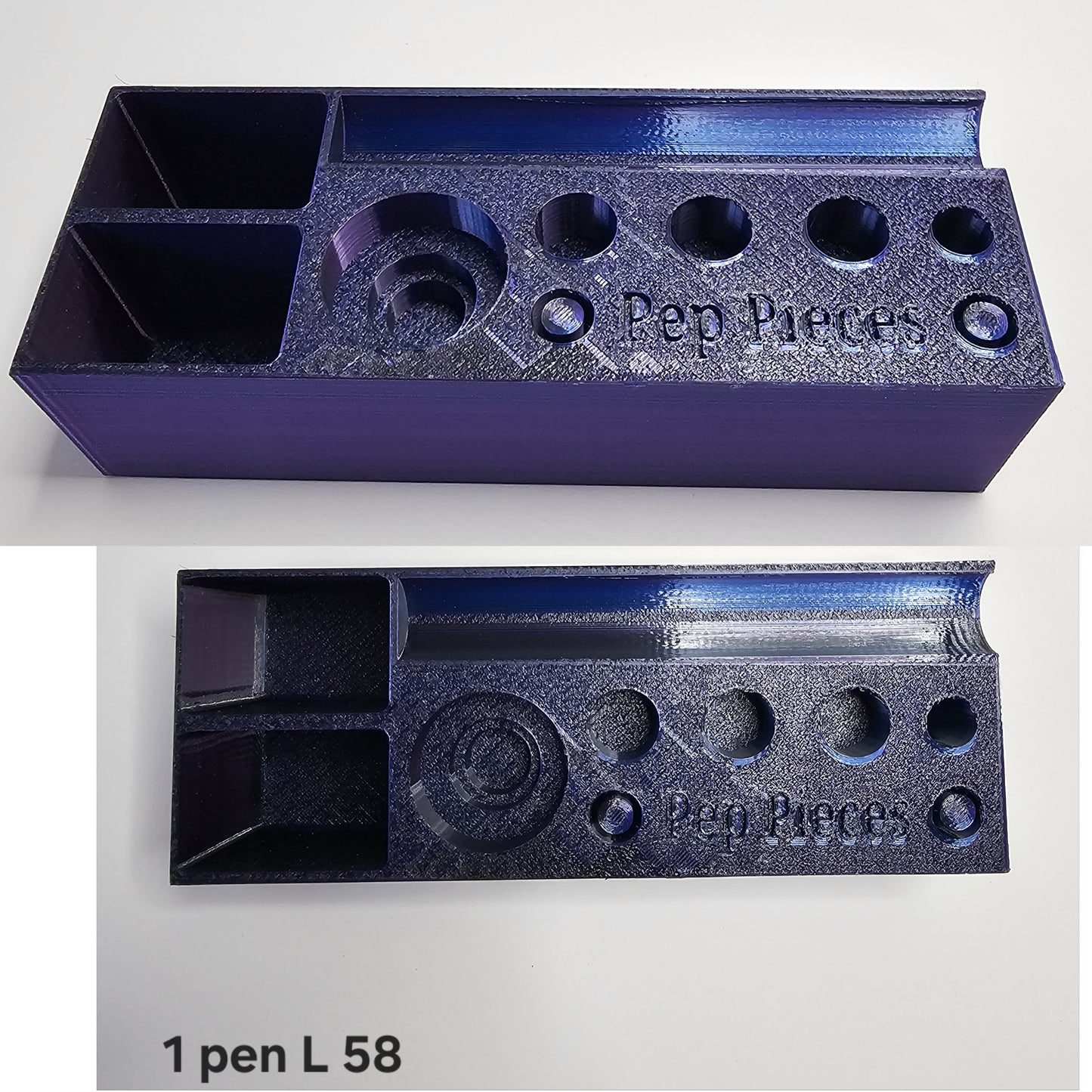 1 pen refill /purge station with Bac water holder and extra compartments