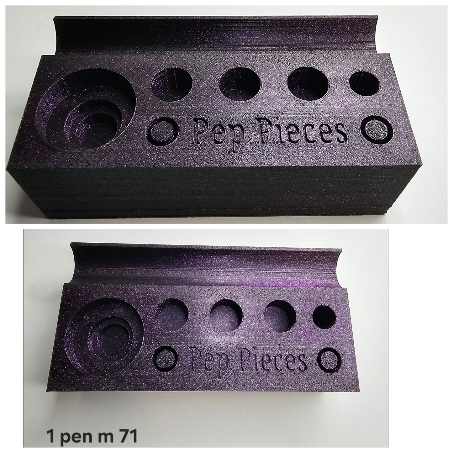 1 pen refill/ purge station with bac water holder