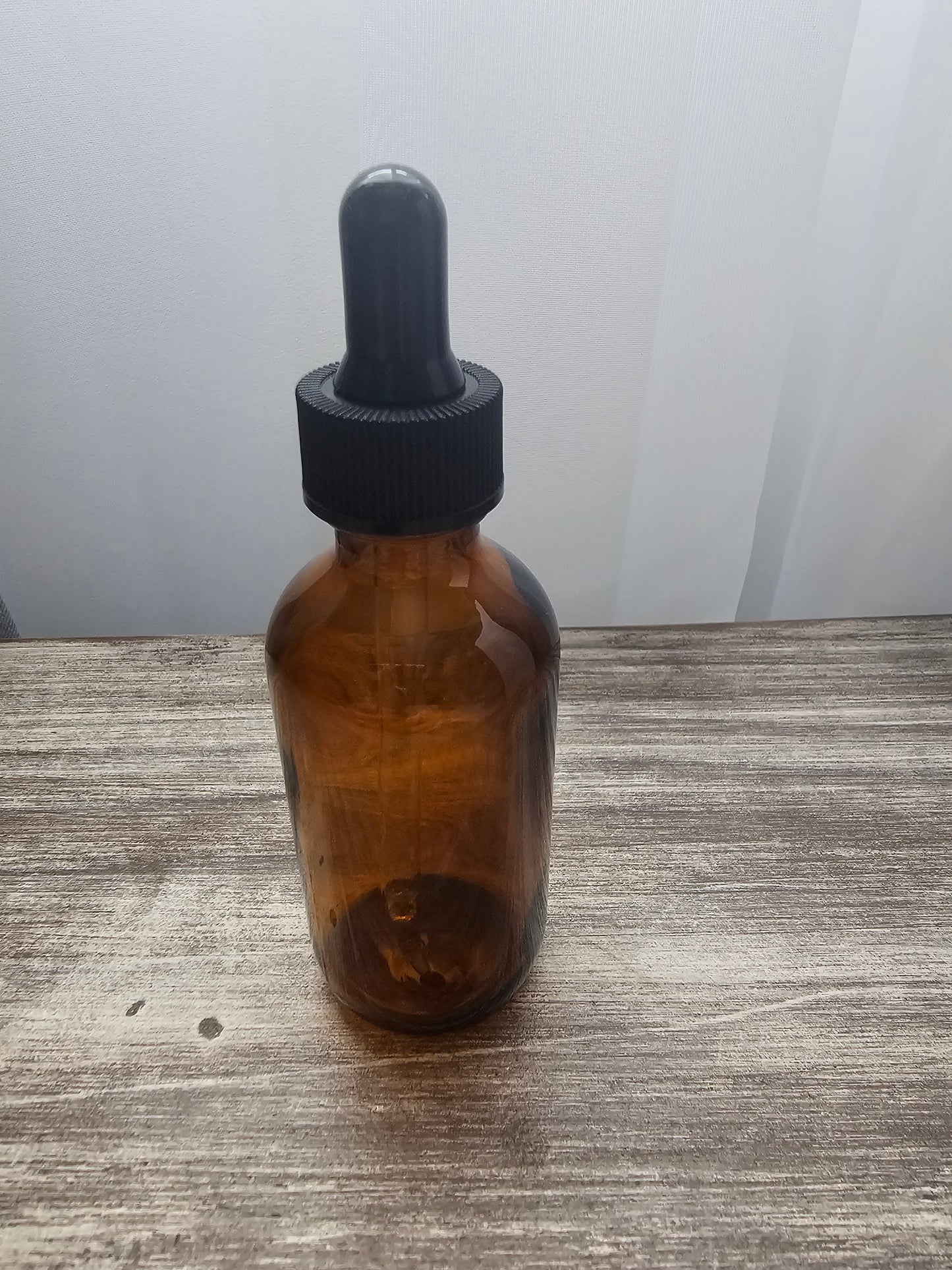 60ml Glass Amber serum dropper bottle.