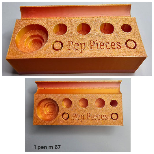 1 pen refill/ purge station with bac water holder