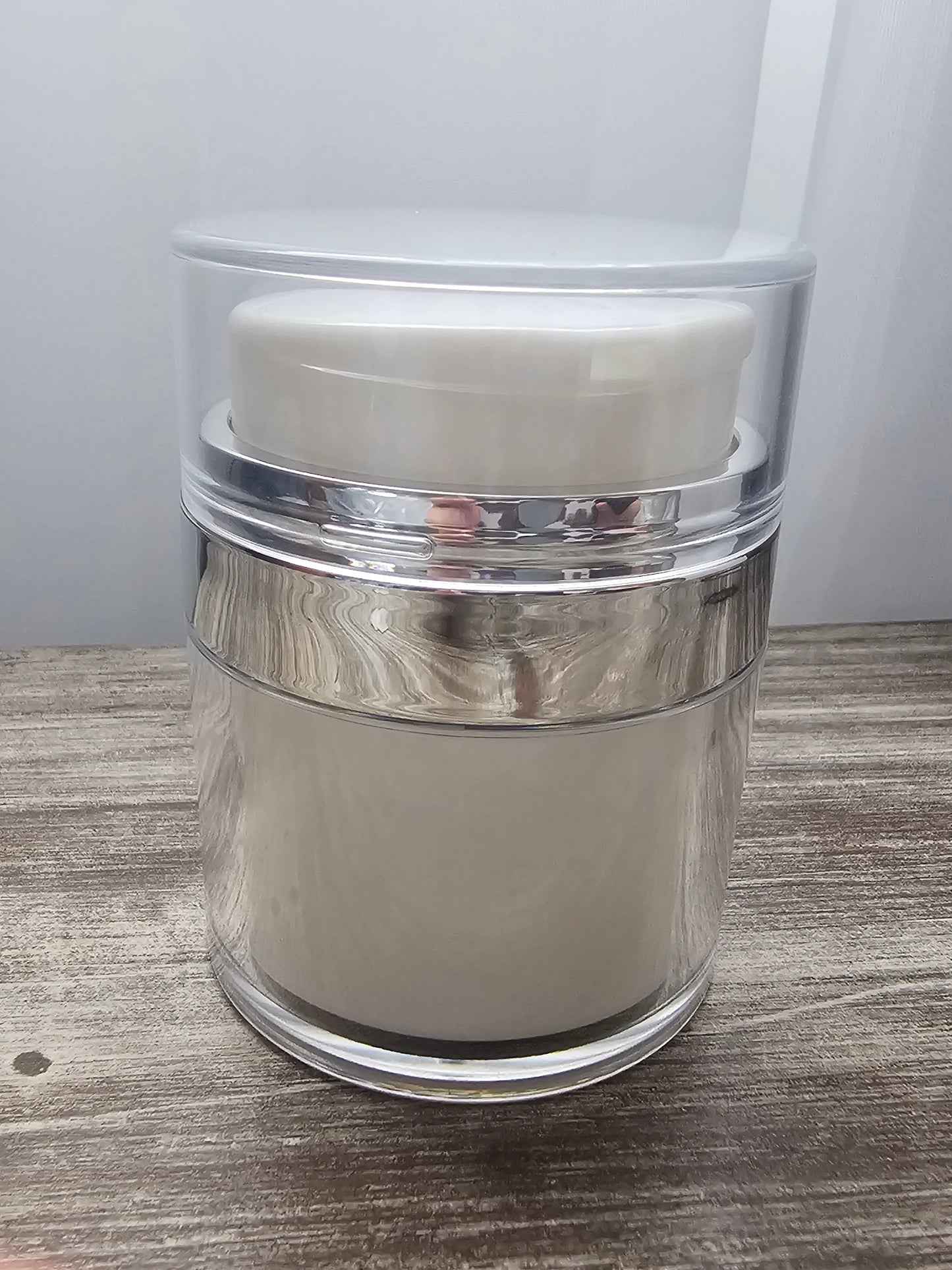 Reusable airless pump Cream Jars 50ml