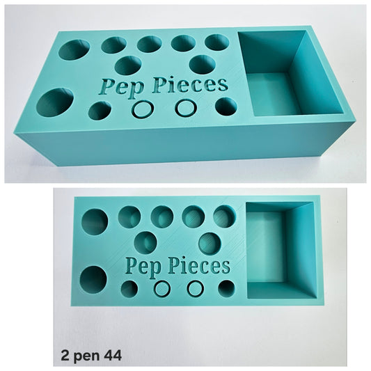 2 pen Refill/Purge station with extra compartment holder