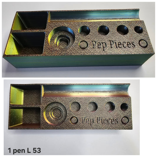 1 pen refill /purge station with Bac water holder and extra compartments