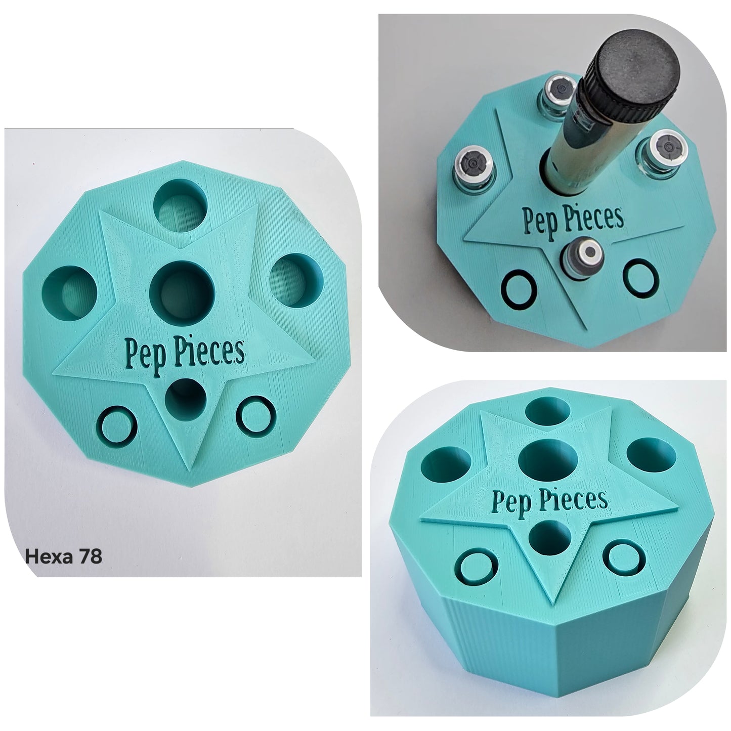 1 pen Star refill/purge station.